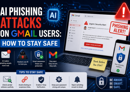 AI Phishing Attacks on Gmail Users How to Stay Safe