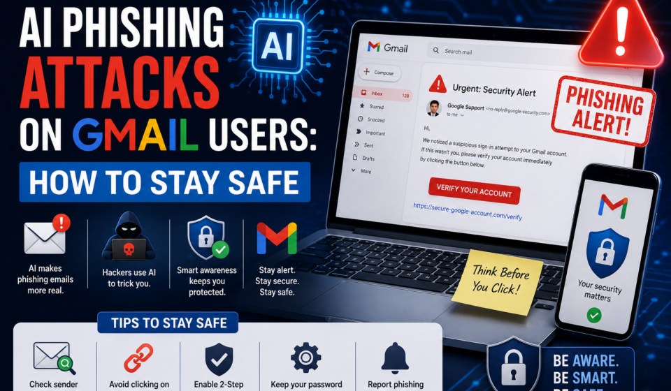 AI Phishing Attacks on Gmail Users How to Stay Safe