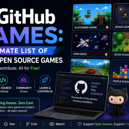 GitHub Games Ultimate List of Free Open Source Games