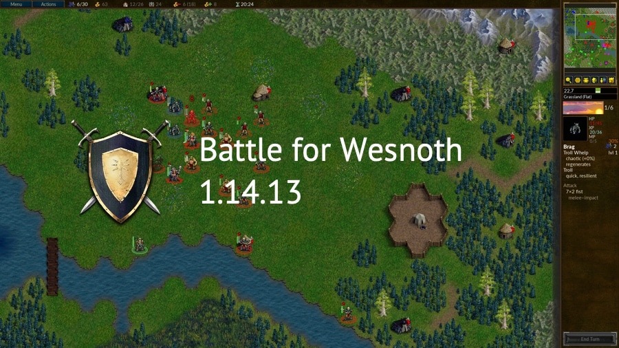 2. Battle for Wesnoth Turn-Based Strategy at Its Finest