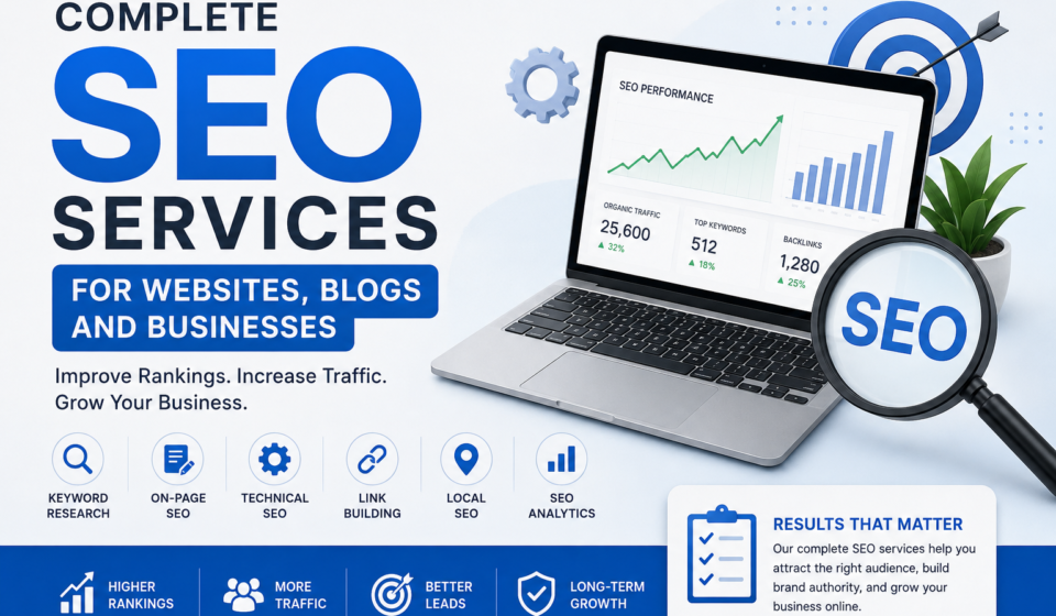 Complete SEO Services for Websites, Blogs & Businesses