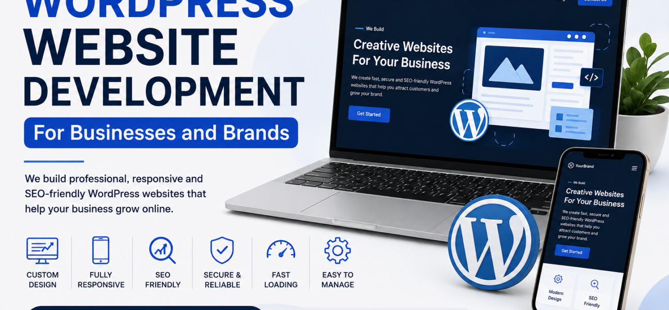 Custom WordPress Website Development for Businesses