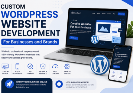 Custom WordPress Website Development for Businesses