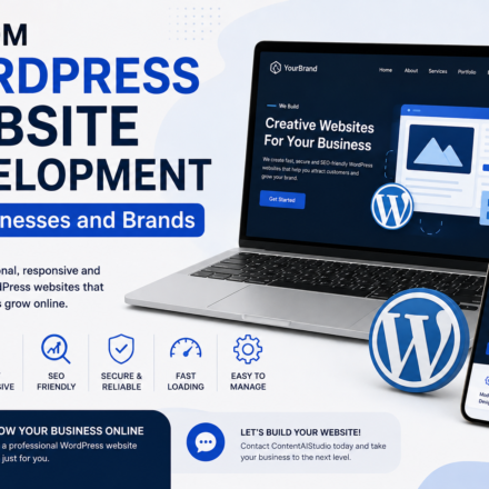 Custom WordPress Website Development for Businesses