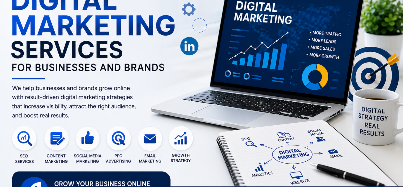 Expert digital marketing services for businesses and brands