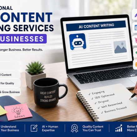 Professional AI Content Writing Services for Businesses